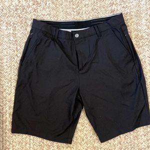 Men’s black shorts